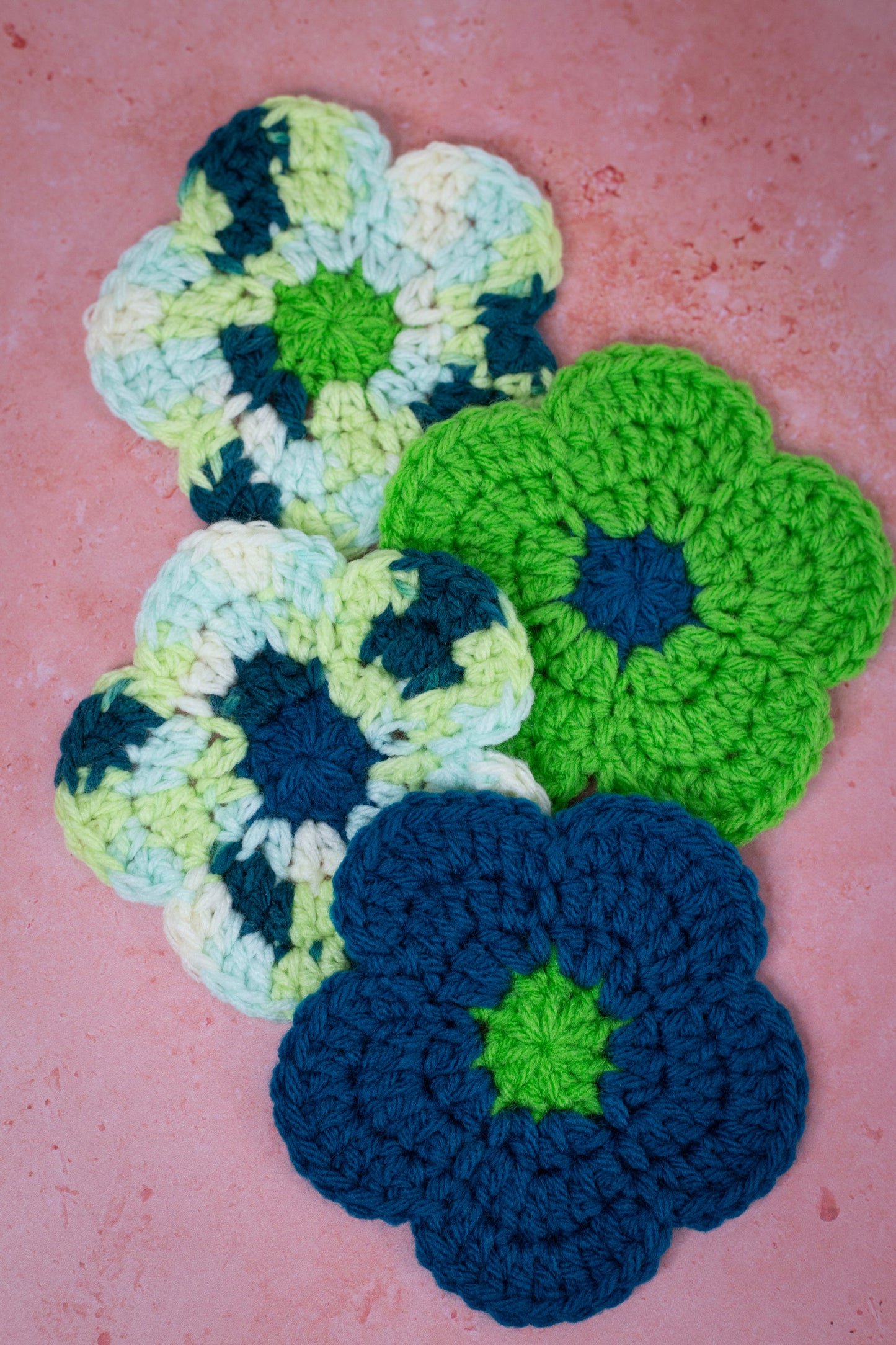 Flower Power Coaster (Set of 4)