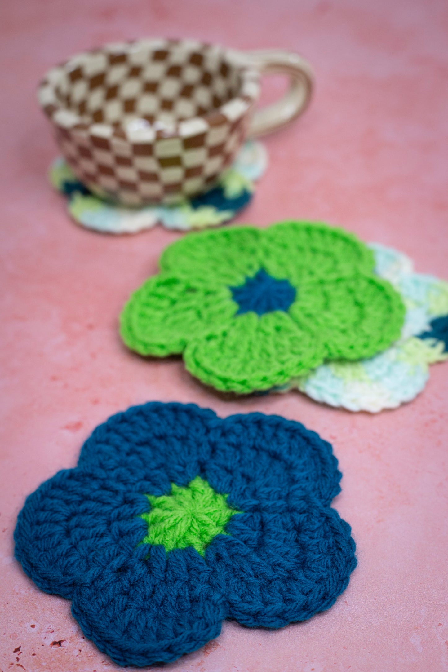 Flower Power Coaster (Set of 4)