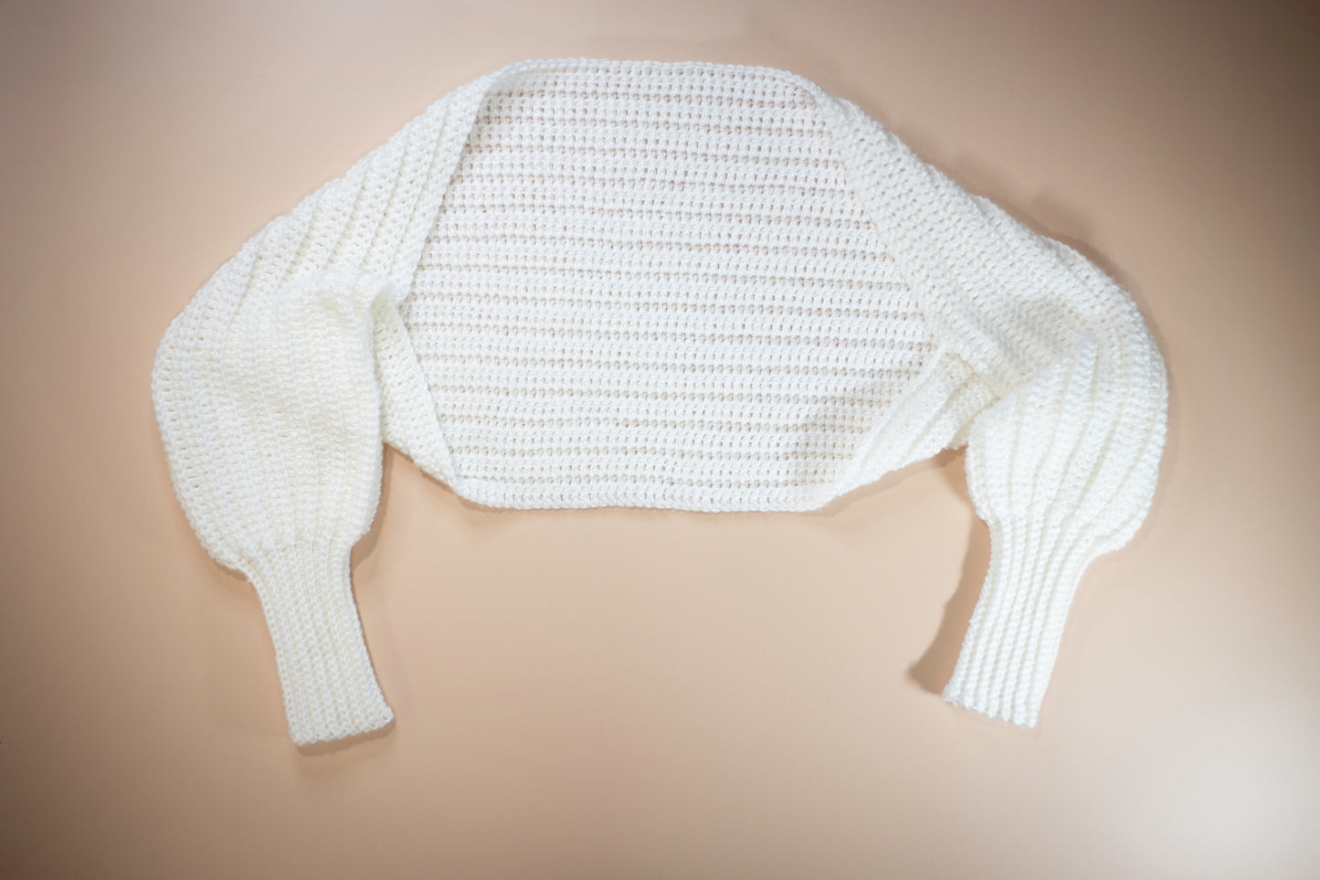 Ribbed Sweater Shrug