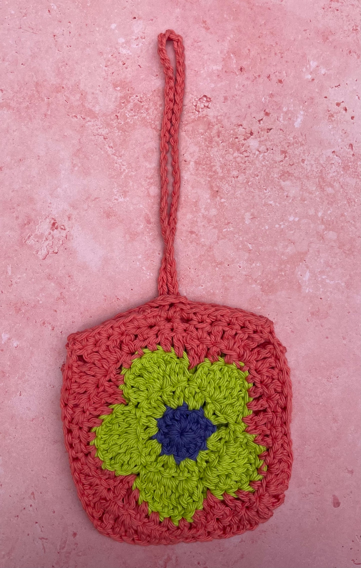 Flower Bag Pouch Charm