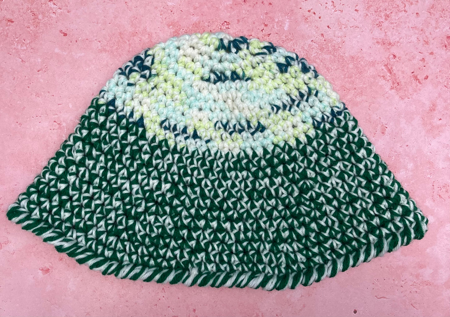 Scrap Yarn Bucket Hat